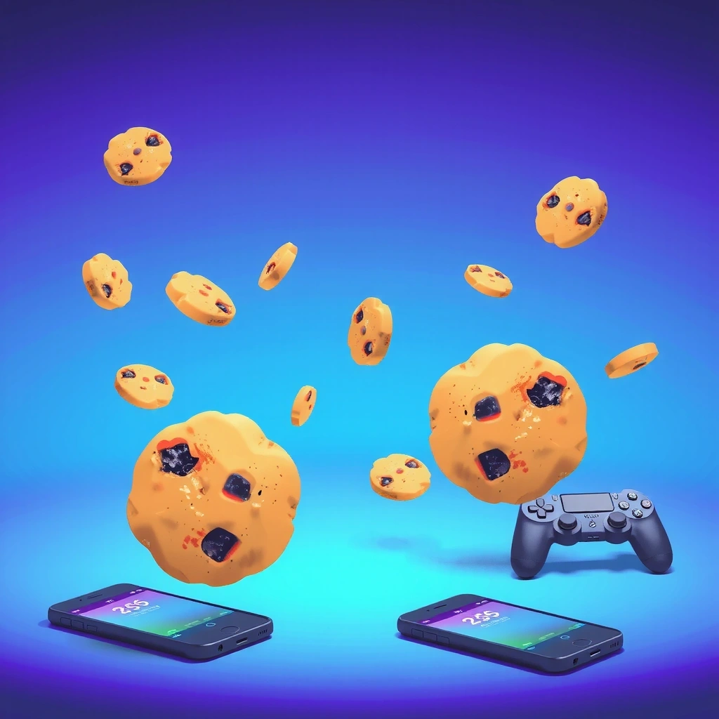 Cookie technology illustration
