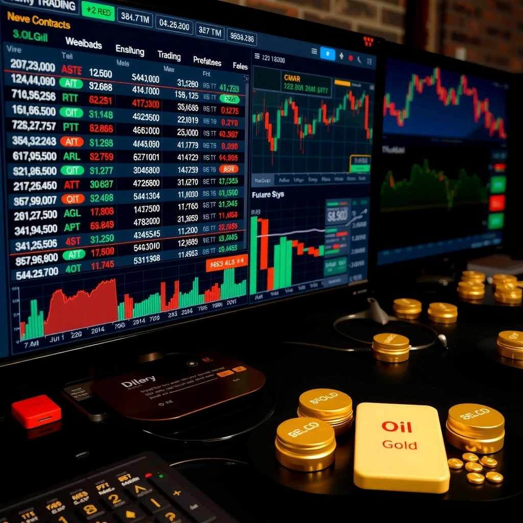 Commodity Trader simulation