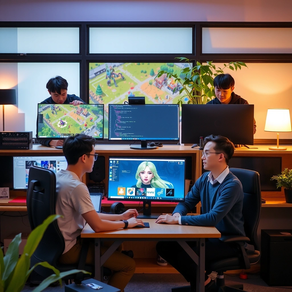 Game development collaboration